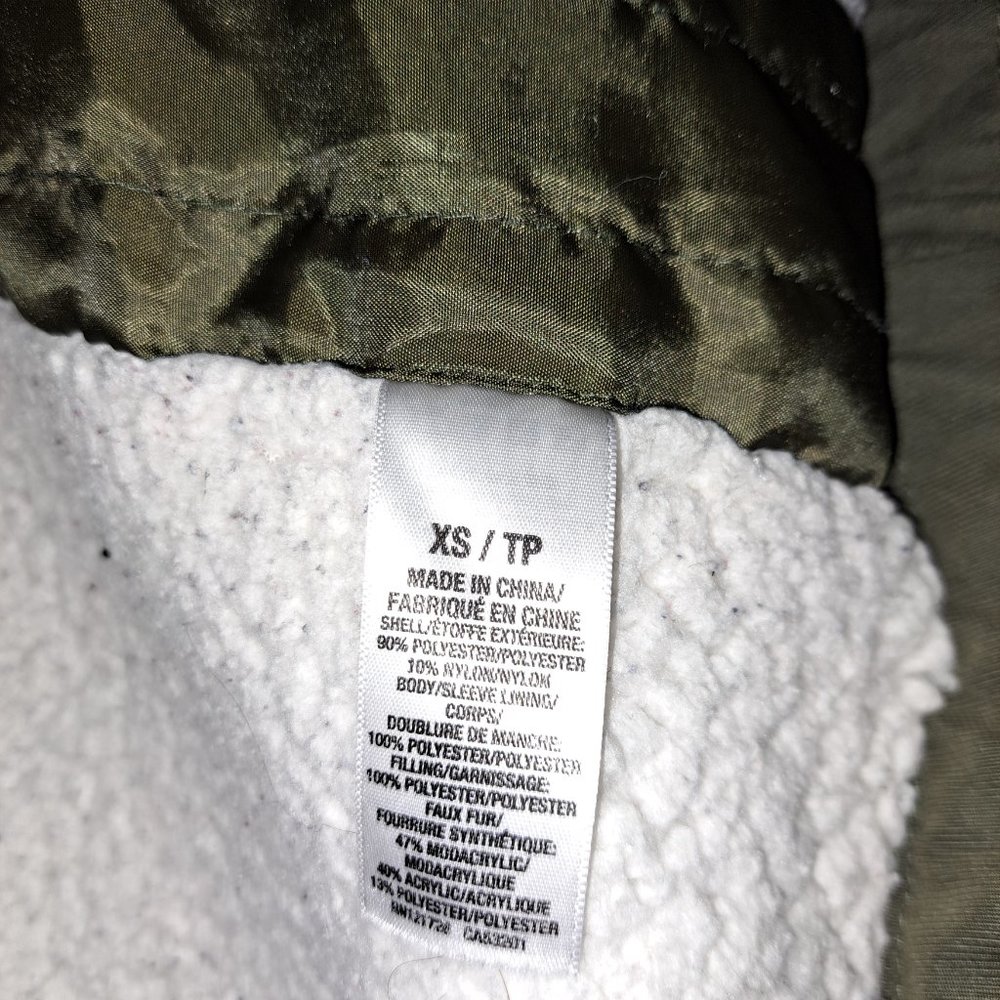 Women's XSmall Prince&Fox (Aeropostale) Parka Army Green Jacket - Picture 9 of 13